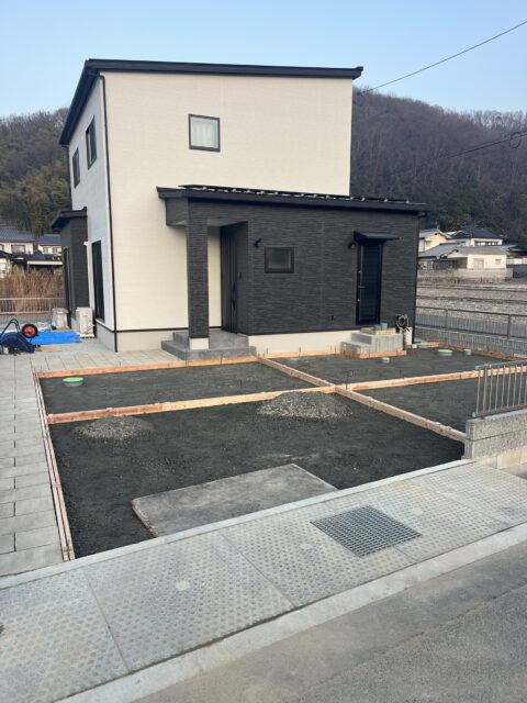 岡山県井原市N様邸　外構工事④